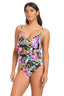 Bora Bora Bay Geo Overlay One-Piece - Beyondcontrolswimwear