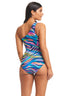 Dance The night Away One Shoulder One Piece - Beyondcontrolswimwear