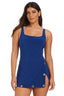 Grommets One Piece Swim Dress