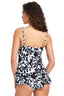 Opposites Attract Ruffle Swim Dress