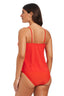 Solid Essentials High Neck Tankini Top