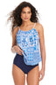 Sea Life High Neck Tankini Top