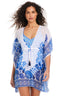 Sea Life Caftan Cover Up