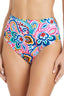 Artistic Paisley High Waist Bikini Bottom