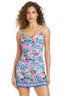 Artistic Paisley OTS Swim Dress