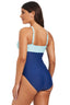 Colorblock One Piece Swimsuit