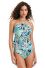 The Cloud Forest Highneck Tankini W/Cf Ring