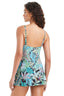 The Cloud Forest Surplice Swim Dress