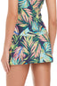 The Color Spectrum Swim Skirt W/ Side Slit
