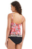 The Flame Plamette Tankini W/Front Cascade