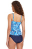 The Joie De Vivre High Neck Over The Shoulder Tankini