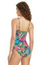 Love Me Or Leaf Me Zipper Mio One Piece Swimsuit