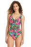 Love Me Or Leaf Me Zipper Mio One Piece Swimsuit