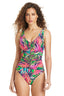 Love Me Or Leaf Me Zipper Mio One Piece Swimsuit