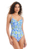 The Primo Lemons Drapped Over The Shoulder Mio One-Piece Swimsuit