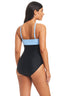 Solid Essentials High Neck One Piece Tummy Control Swimsuit - Beyondcontrolswimwear