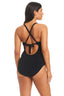 Solid Essentials Ruffle One Piece Swimsuit