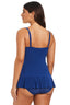 Solid Essentials Ruffle Swim Dress