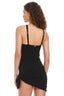 The Solid Essentials High Neck Swimdress W/Grommets