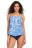 Sea Life High Neck Tankini Top
