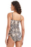 The Tigress High Neck Over The Shoulder  Tankini