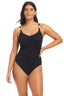 Textured Solids Novelty Ring One-Piece - Beyondcontrolswimwear
