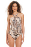 The Wild Cat High Neck Tankini