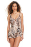 The Wild Cat Ruffle Swim Dress